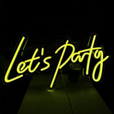 Let's Party Neon Sign